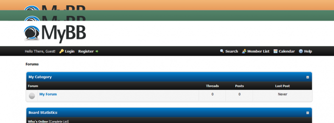 Das neue Standard-Theme von MyBB 1.8