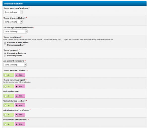 Erstellen Sie eigene Moderations-Tools um häufige Arbeiten zu erleichtern