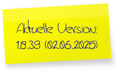 Aktuelle Version: 1.8.39 (02.06.2025)