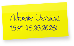 Aktuelle Version: 1.8.41 (16.09.2026)